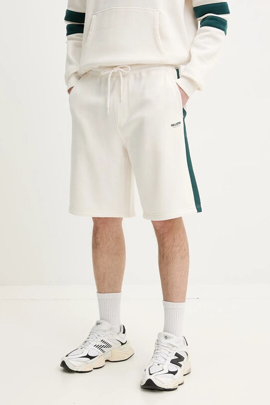 Kraťasy Hollister Co. pletenina béžová KI328.5010.122