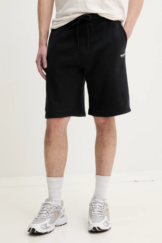 Kraťasy Hollister Co. pletenina černá KI328.5012.900