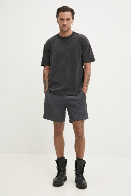Къс панталон Hollister Co. KI328.5030.130 сив SS25