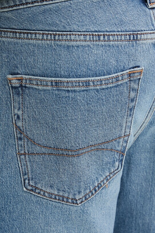 Hollister Co. szorty jeansowe niebieski KI328.5115.278