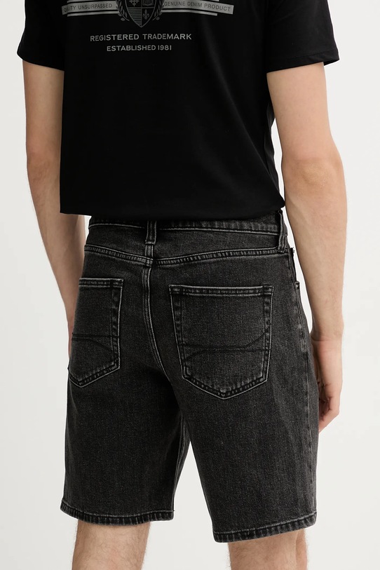 Odzież Hollister Co. szorty jeansowe KI328.5115.977 czarny