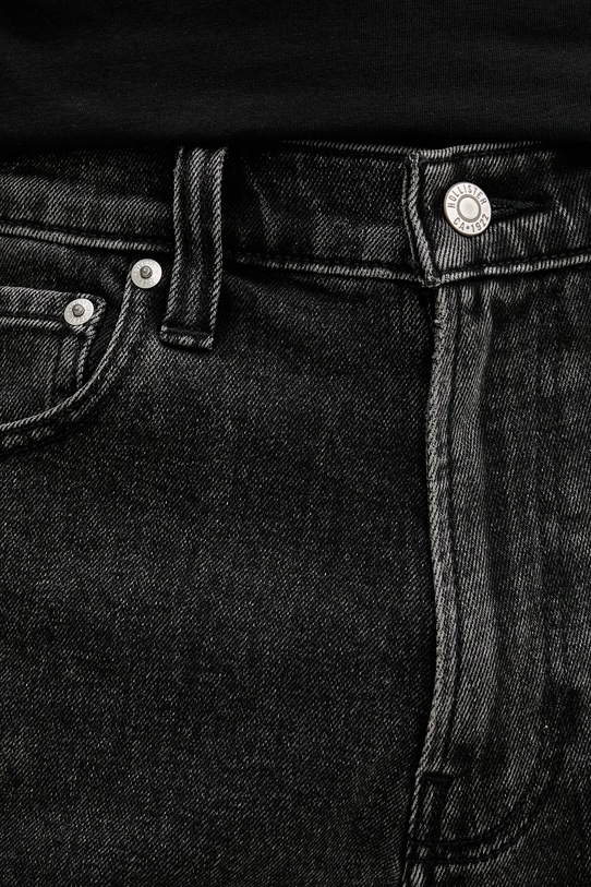 Hollister Co. szorty jeansowe czarny KI328.5115.977