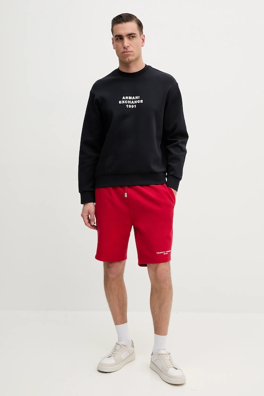 Tommy Hilfiger pantaloncini in cotone MW0MW38698 rosso SS25