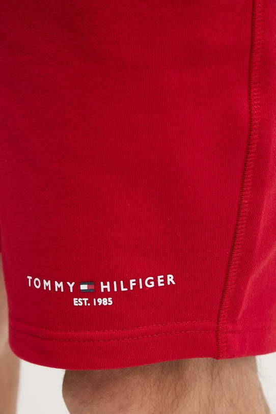 Tommy Hilfiger pantaloncini in cotone rosso MW0MW38698