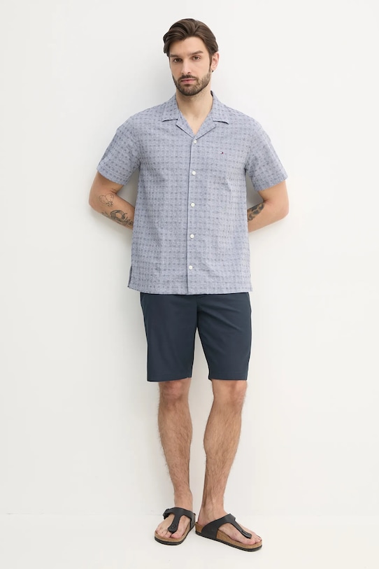 Шорты Tommy Hilfiger MW0MW38848 тёмно-синий SS25