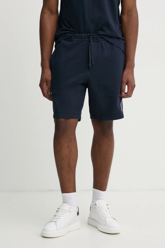 Хлопковые шорты Tommy Hilfiger тёмно-синий MW0MW39255