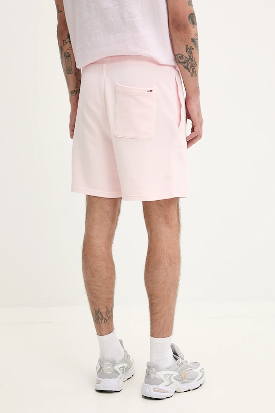 Îmbrăcăminte Tommy Jeans pantaloni scurti din bumbac DM0DM20936 roz