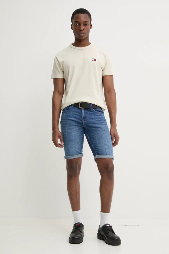 Дънков къс панталон Tommy Jeans DM0DM20943 син SS25