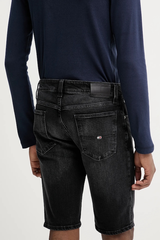 Odzież Tommy Jeans szorty jeansowe DM0DM20945 czarny