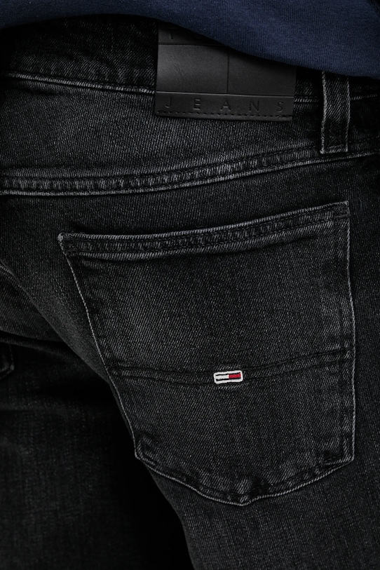 Tommy Jeans szorty jeansowe czarny DM0DM20945