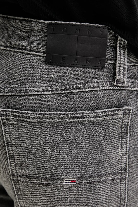 Tommy Jeans pantaloni scurți jeans gri DM0DM20946