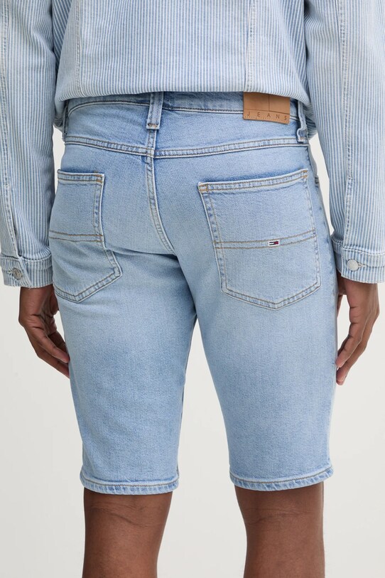 Odzież Tommy Jeans szorty jeansowe DM0DM20962 niebieski