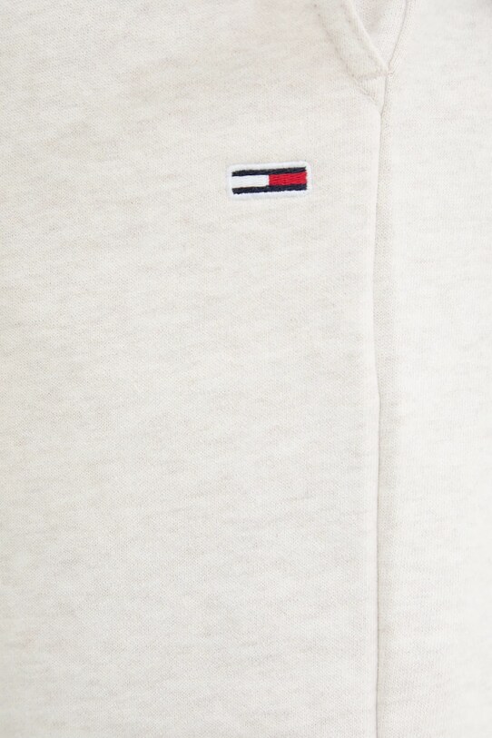 Pamučne kratke hlače Tommy Jeans DM0DM21369 bež