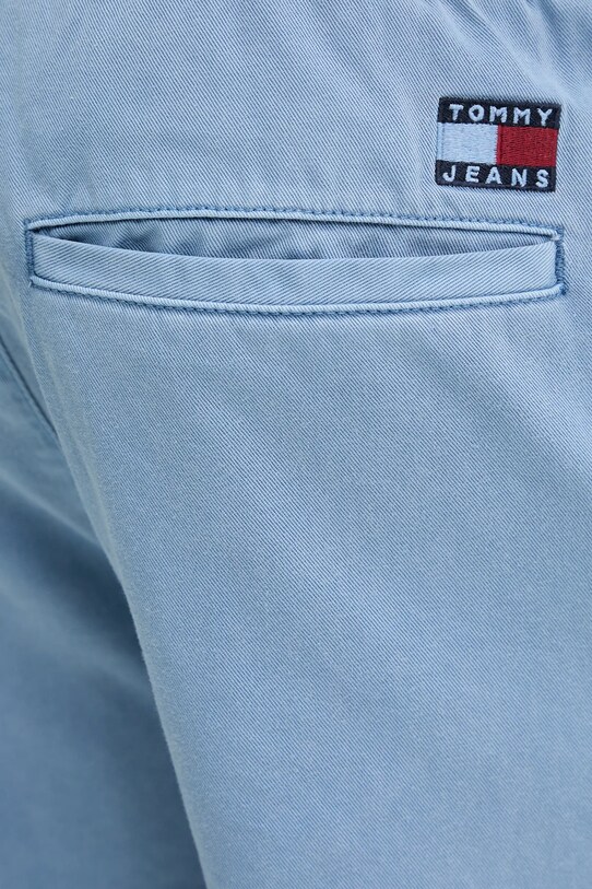 Tommy Jeans pantaloni scurti din bumbac albastru DM0DM21944