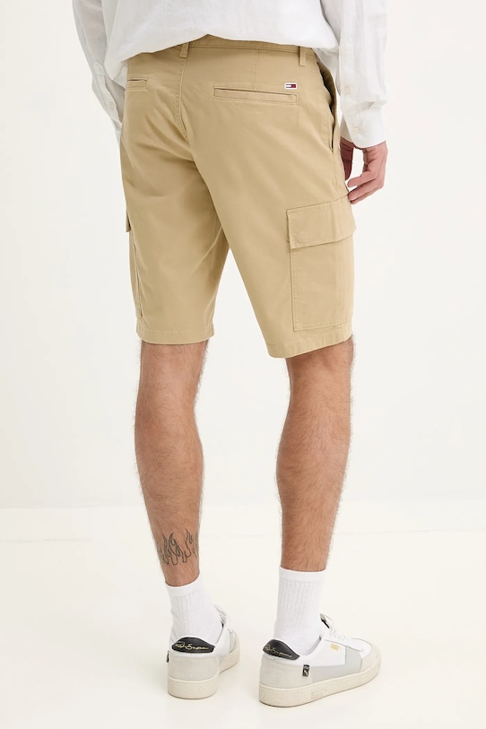 Odzież Tommy Jeans szorty DM0DM21949 beżowy