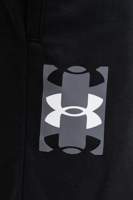 Under Armour pantaloncini da allenamento Rival Terry nero 1390147