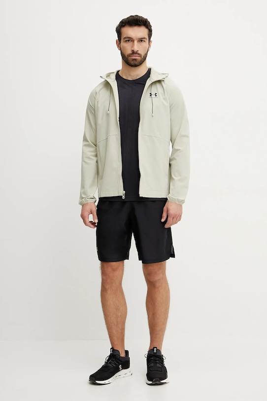 Under Armour szorty do biegania Launch 6005543 czarny SS25