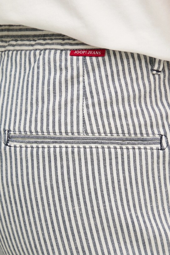 Joop! pantaloni scurți din amestec de in alb 30046558