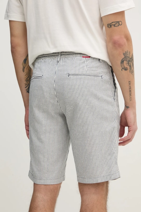 Odzież Joop! szorty z domieszką lnu 30046558 szary