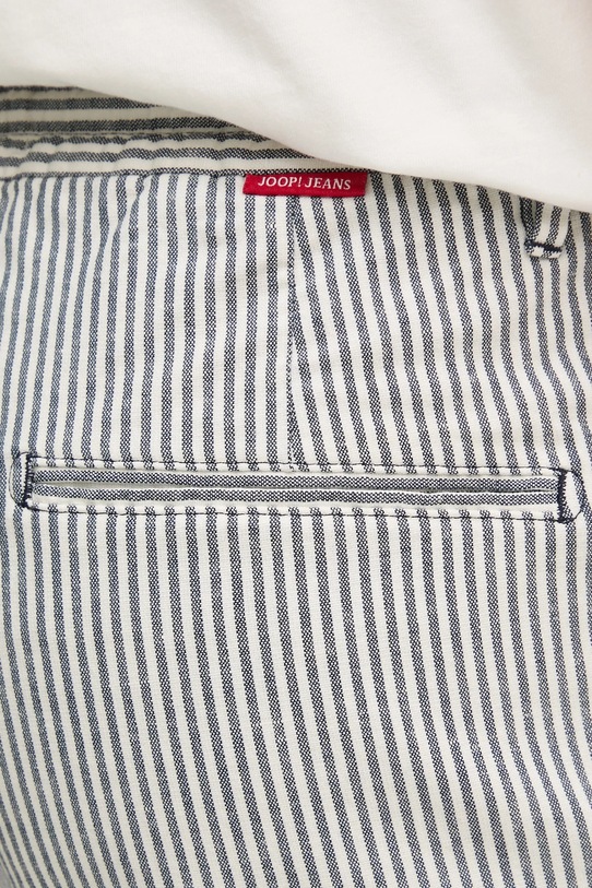 Joop! szorty z domieszką lnu szary 30046558