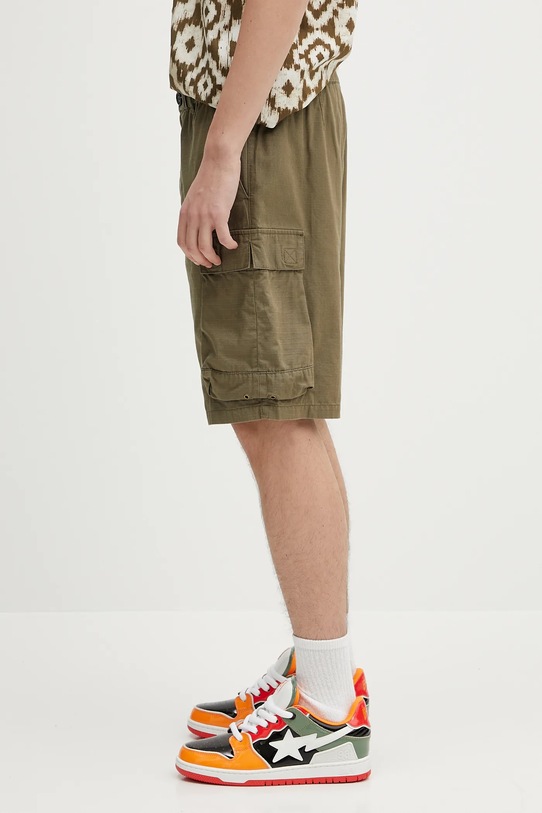 Barbour cotton shorts Barbour Westmorland Ripstop Short MST0063 green SS25