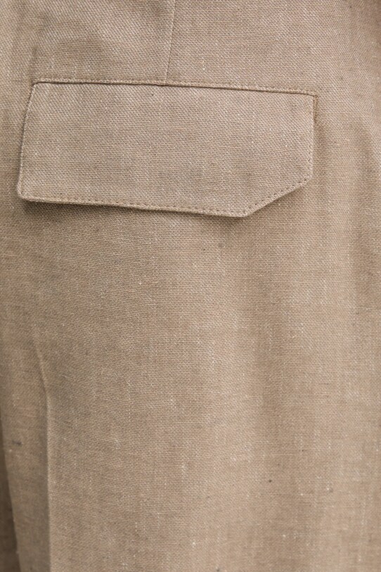 Tommy Hilfiger pantaloni scurti din in bej SQTHL7544.SQTH503