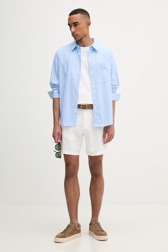 Michael Kors szorty męskie CS5304ZDR2 biały SS26