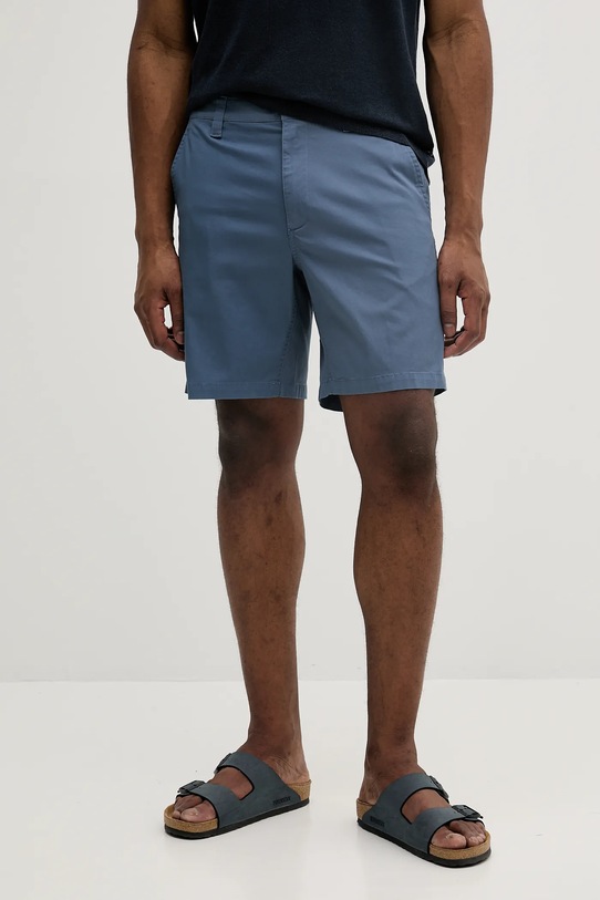 Michael Kors pantaloni scurți panza albastru CS5304ZDR2