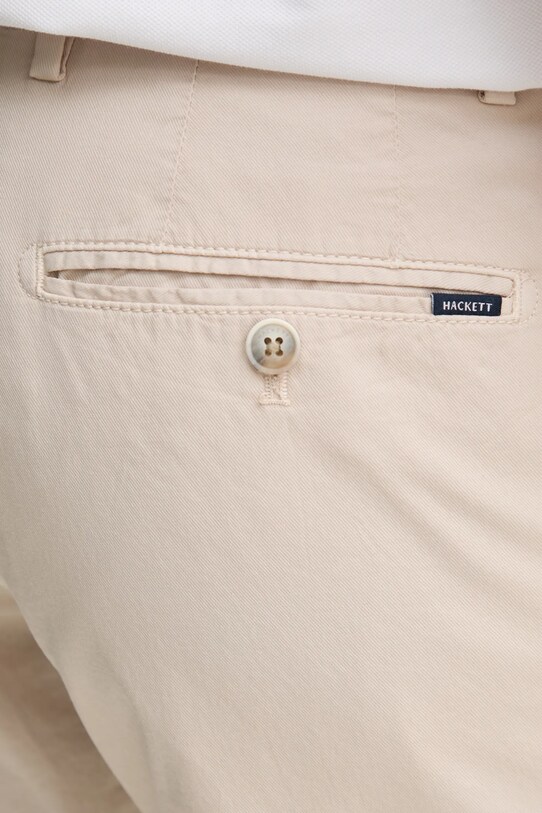 Hackett London pantaloni scurti bej HM801339