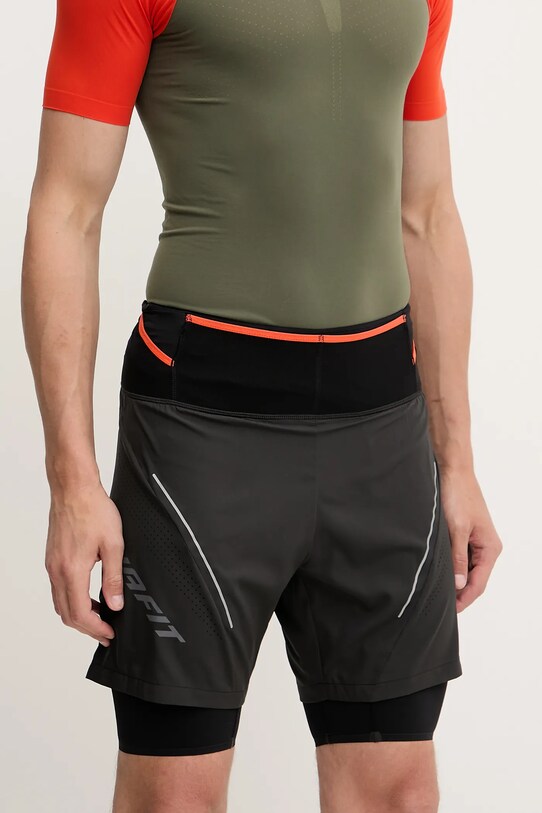 Dynafit szorty outdoorowe Ultra 2in1 tkanina czarny 08.0000071458