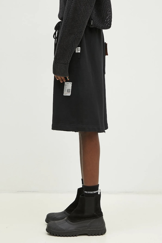 Maison MIHARA YASUHIRO cotton shorts Distressed Shorts J14SP725 black SS25