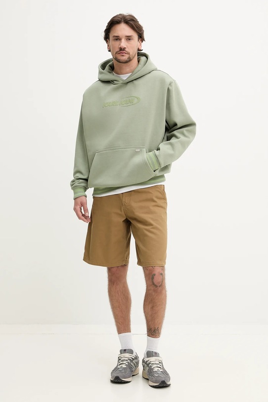 Vans pamut rövidnadrág VN000M39DZ91 barna SS25