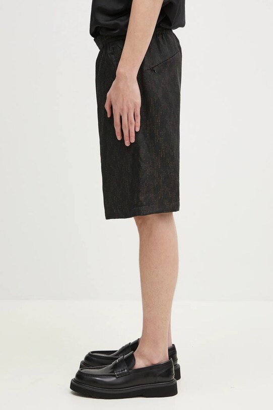 Къс панталон Needles Basketball QV239 черен SS25