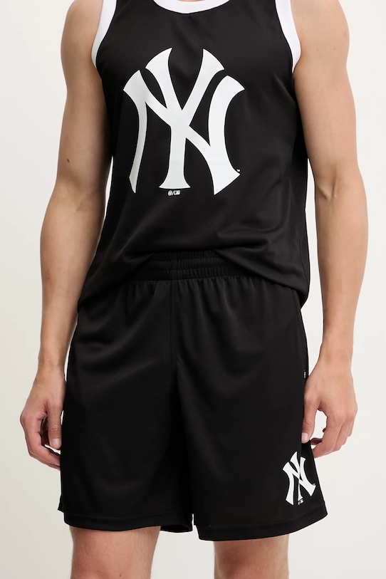 47 brand szorty MLB New York Yankees dzianina czarny BB017PMXYEX657794JK