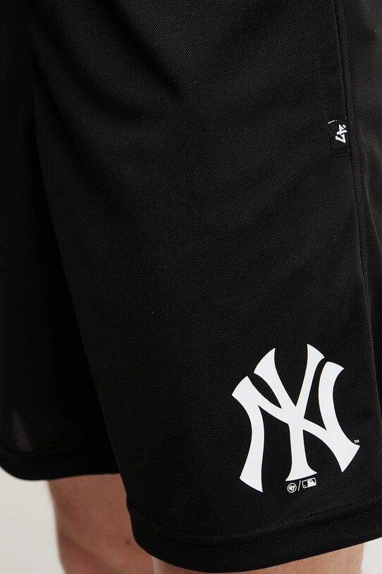 47 brand pantaloni scurți MLB New York Yankees negru BB017PMXYEX657794JK