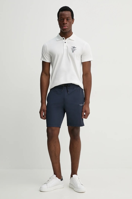 Šortky Aeronautica Militare BE244CT3264 tmavomodrá SS25