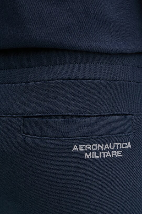 Aeronautica Militare pantaloni scurți din bumbac bleumarin BF014F581