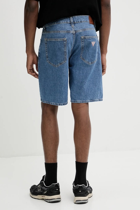 Ruházat Guess Jeans farmer rövidnadrág M4YD37.D5M54 kék