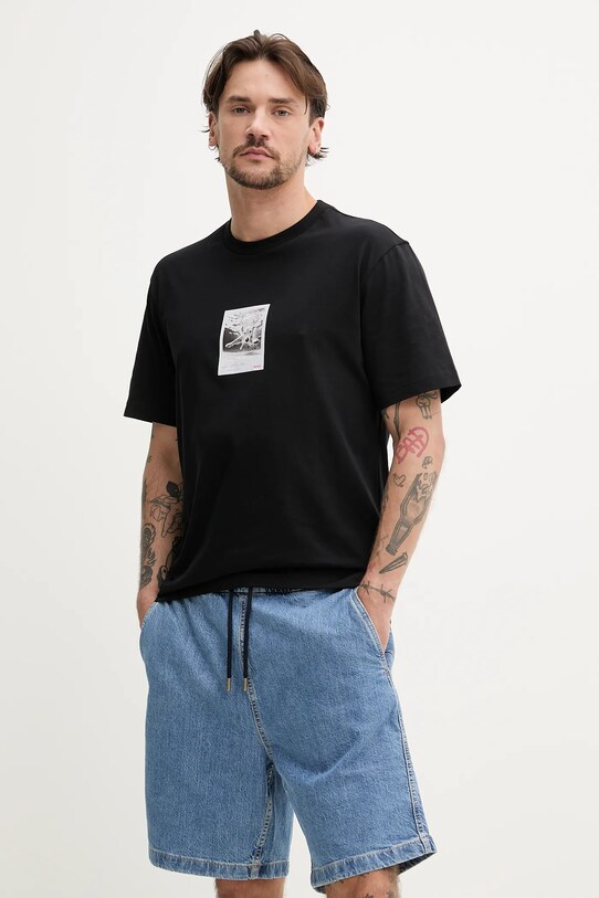 Джинсовые шорты Guess Jeans голубой M5GD35.D5M54