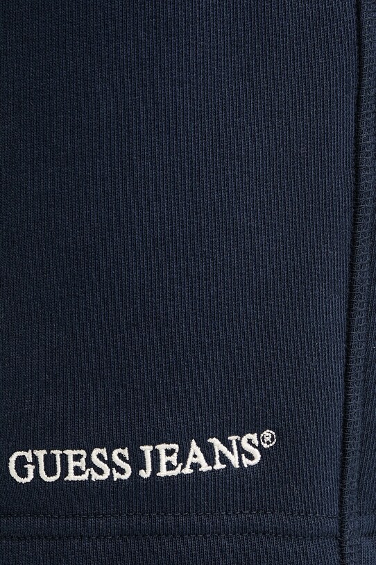 Bavlnené šortky Guess Jeans tmavomodrá M5GD49.KCPR1