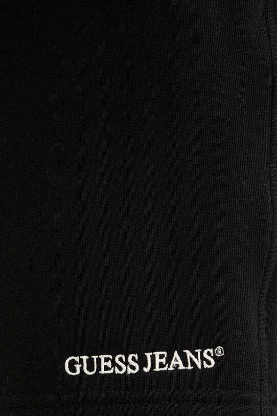 Bavlněné šortky Guess Jeans černá M5GD49.KCPR1