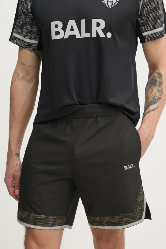 Šortky BALR. jemný vzor čierna B1431.1079