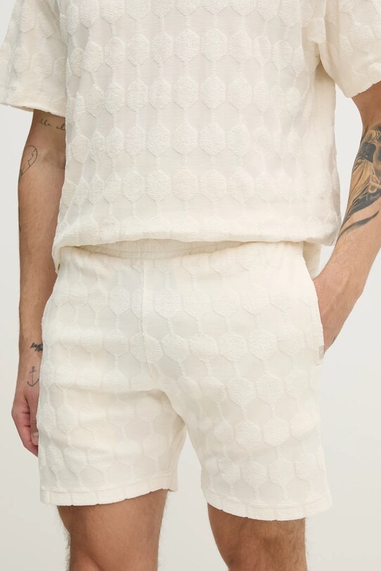 BALR. pantaloni scurți din bumbac uni bej B1433.1023