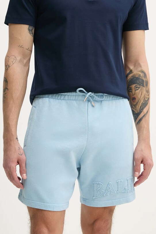 BALR. pantaloni scurti din bumbac bumbac albastru B1433.1024