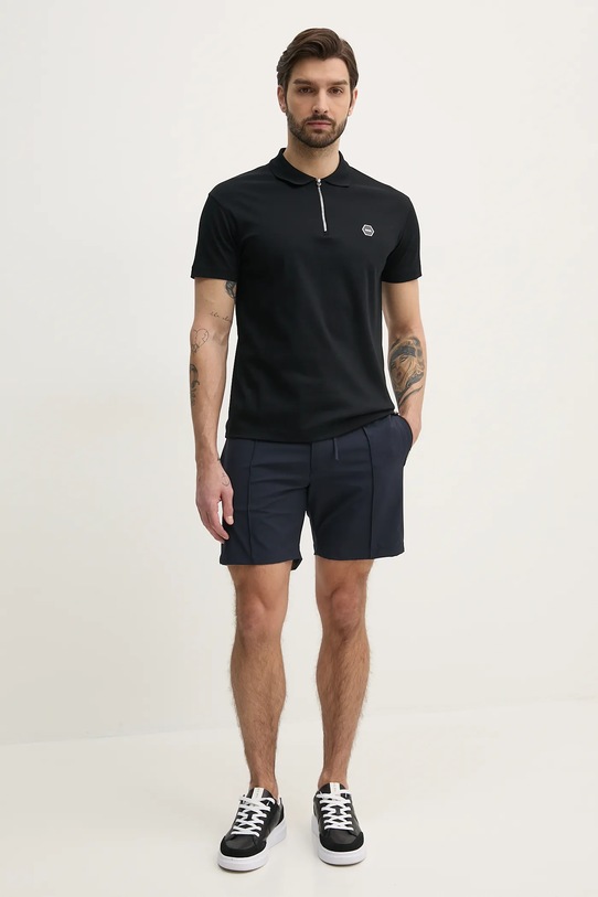 BALR. pantaloni scurți B1433.1025 bleumarin SS25