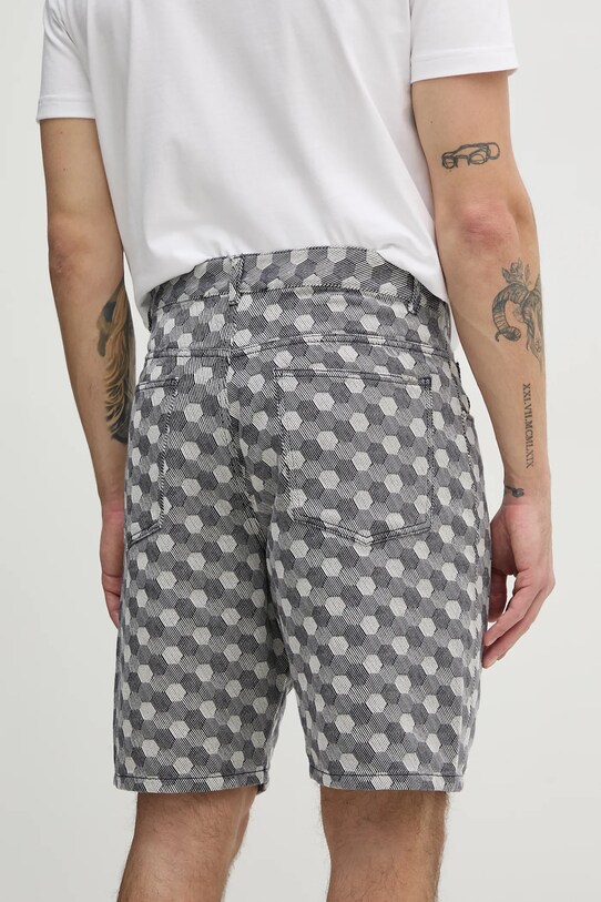 Îmbrăcăminte BALR. pantaloni scurți din bumbac B1433.1026 gri