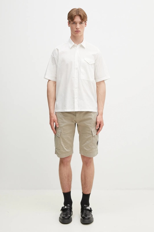 C.P. Company pantaloni scurti 18CMBE116A005694G bej