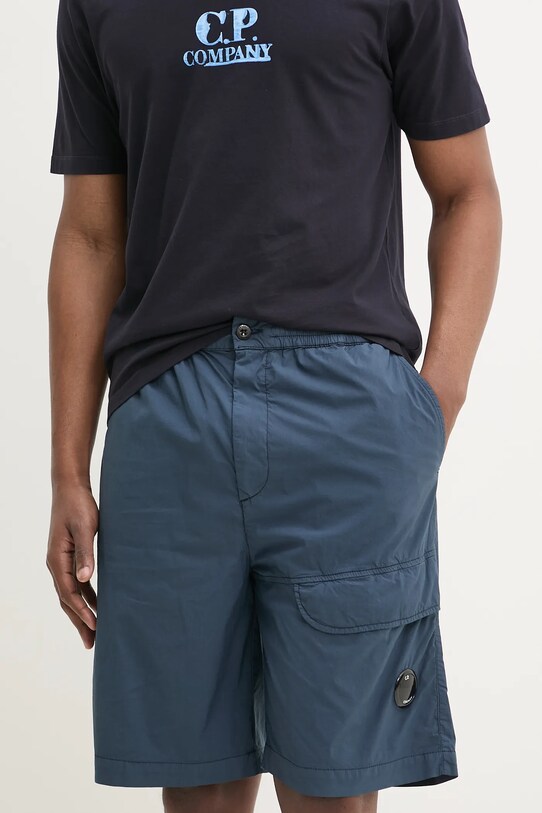 C.P. Company pantaloni scurti panza bleumarin 18CMBE172A006439G