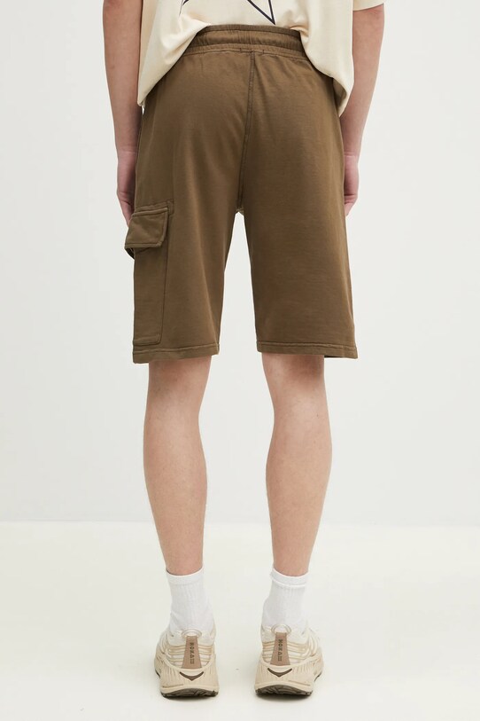 Îmbrăcăminte C.P. Company pantaloni scurti din bumbac 18CMSB069A002246G verde