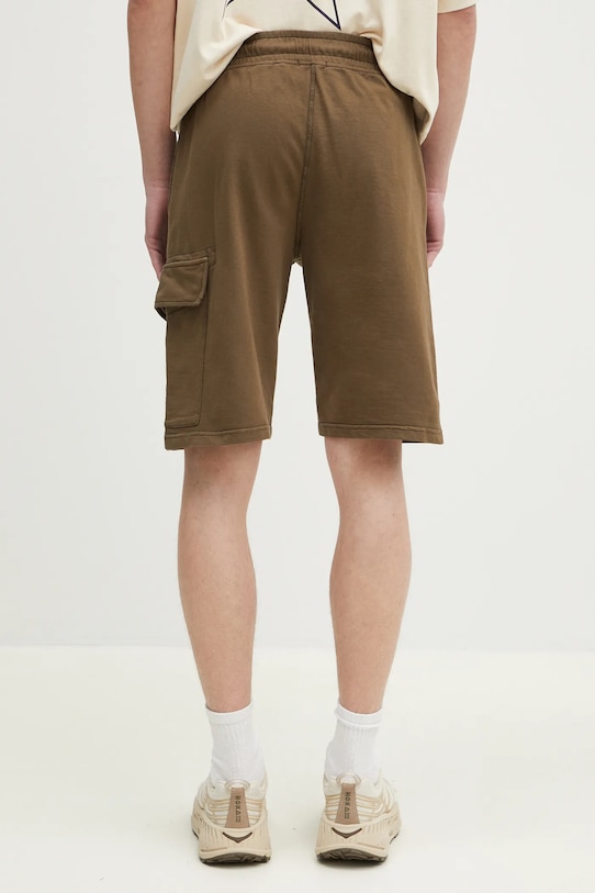 Odzież C.P. Company szorty bawełniane 18CMSB069A002246G zielony